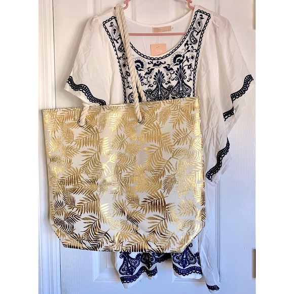 Yasiqi Fashion Other - Yasiqi Sundress & Tote Bag Bundle
